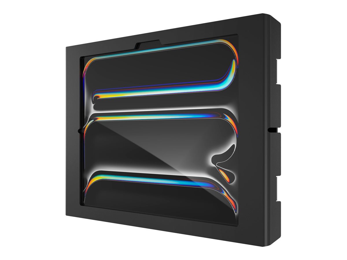 Compulocks iPad Pro M4 13 (2024), Apex Secured Enclosure Wall Mount - Gehuse - fr Tablett - gesichert - verriegelbar - Metallrahmen - Schwarz - Bildschirmgre: 33.02 cm (13)