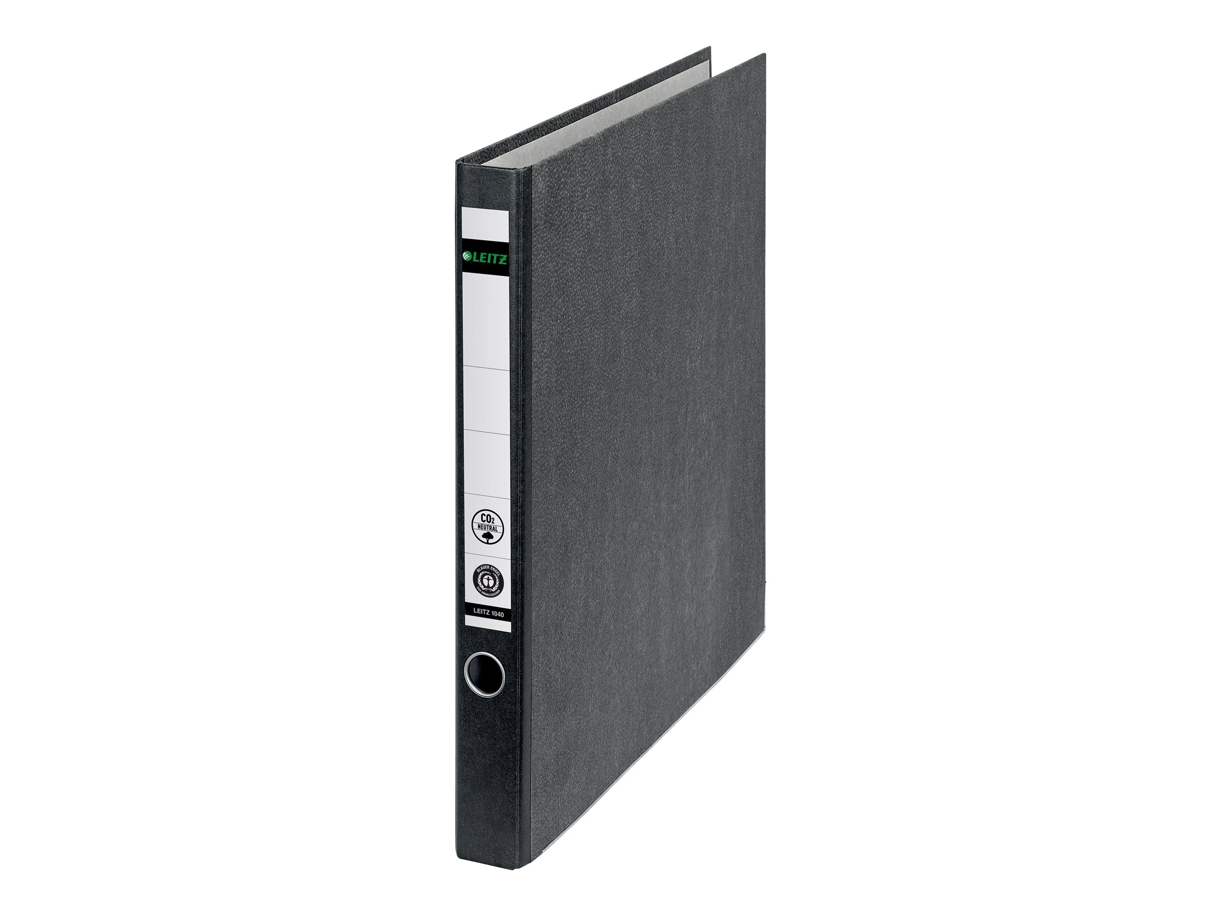 Leitz Standard ring binders without slits ring binder A4 Black