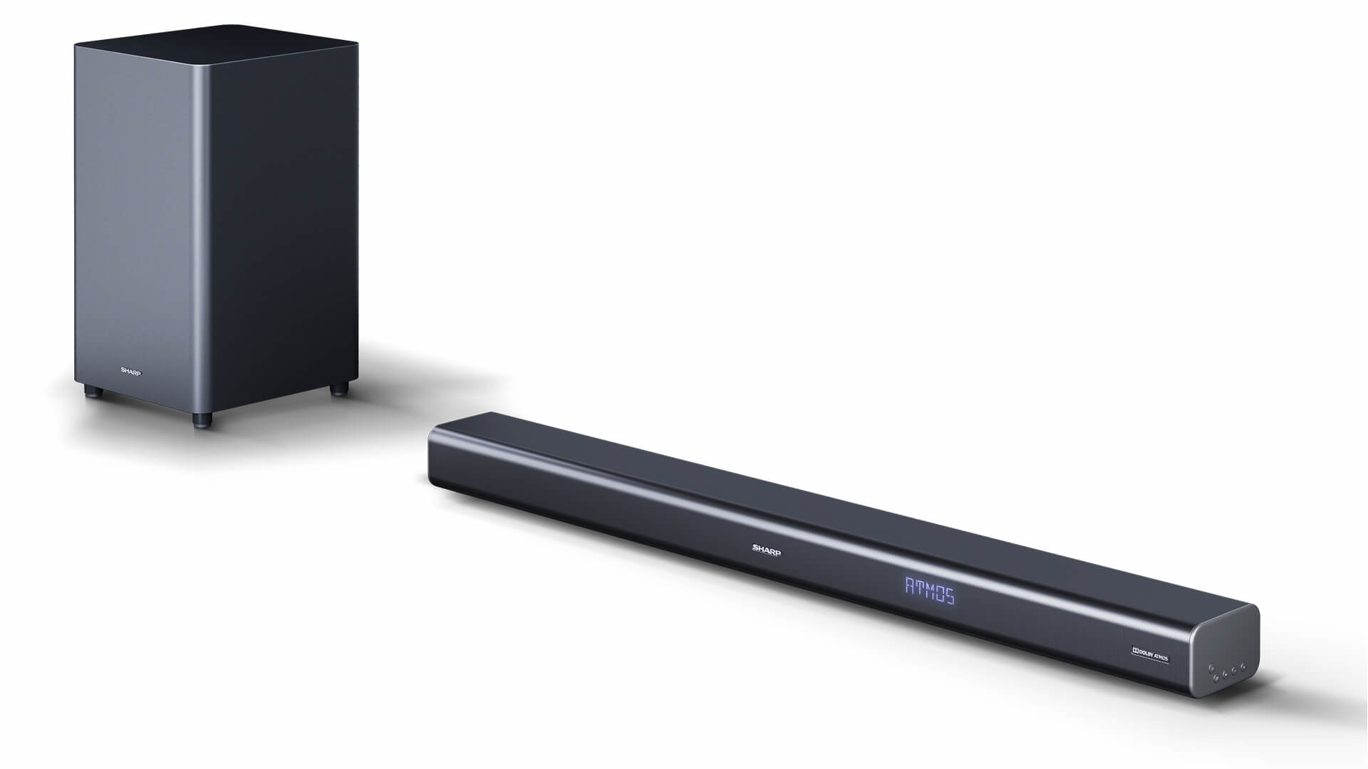 Sharp HT-SBW460 haut-parleur soundbar M�tallique 3.1 canaux 440 W