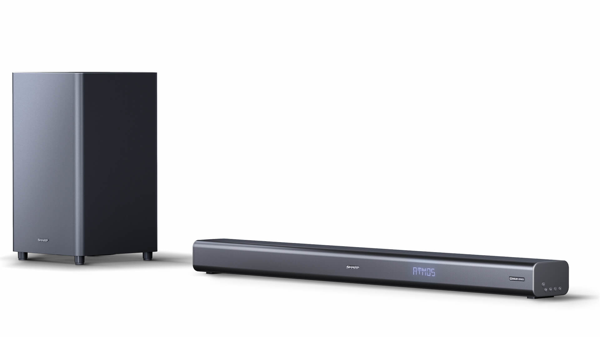 Sharp HT-SBW460 haut-parleur soundbar M�tallique 3.1 canaux 440 W