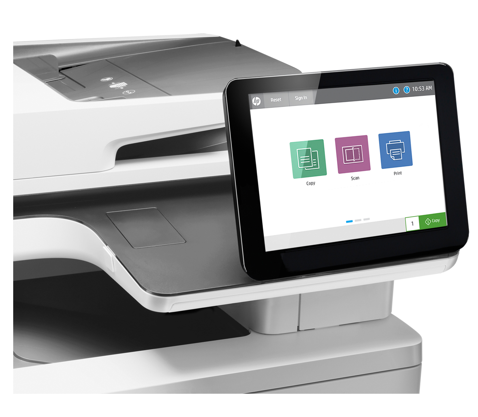 HP Color LaserJet Enterprise Imprimante multifonction M578dn, Impression, copie, numrisation, tlcopie (en option), Impression recto-verso; Chargeur automatique de documents de 100 feuilles; co-nergtique