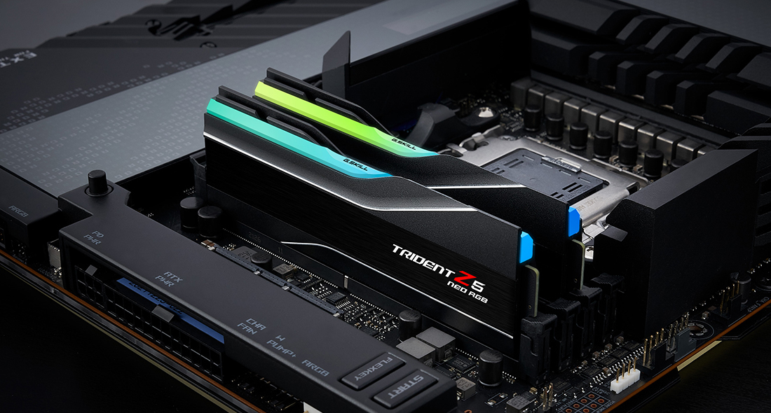 G.Skill RAM Trident Z5 Neo RGB - Kit - 6000 UDIMM CL30 - 32 GB - DDR5