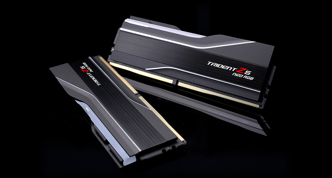 G.Skill RAM Trident Z5 Neo RGB - Kit - 6000 UDIMM CL30 - 32 GB - DDR5