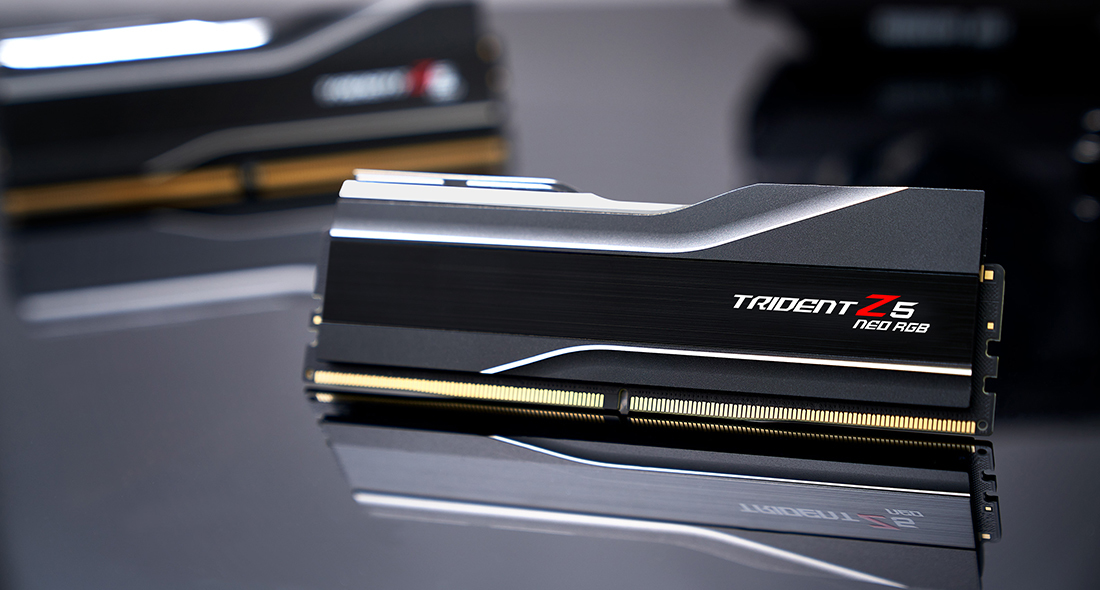 G.Skill RAM Trident Z5 Neo RGB - Kit - 6000 UDIMM CL30 - 32 GB - DDR5