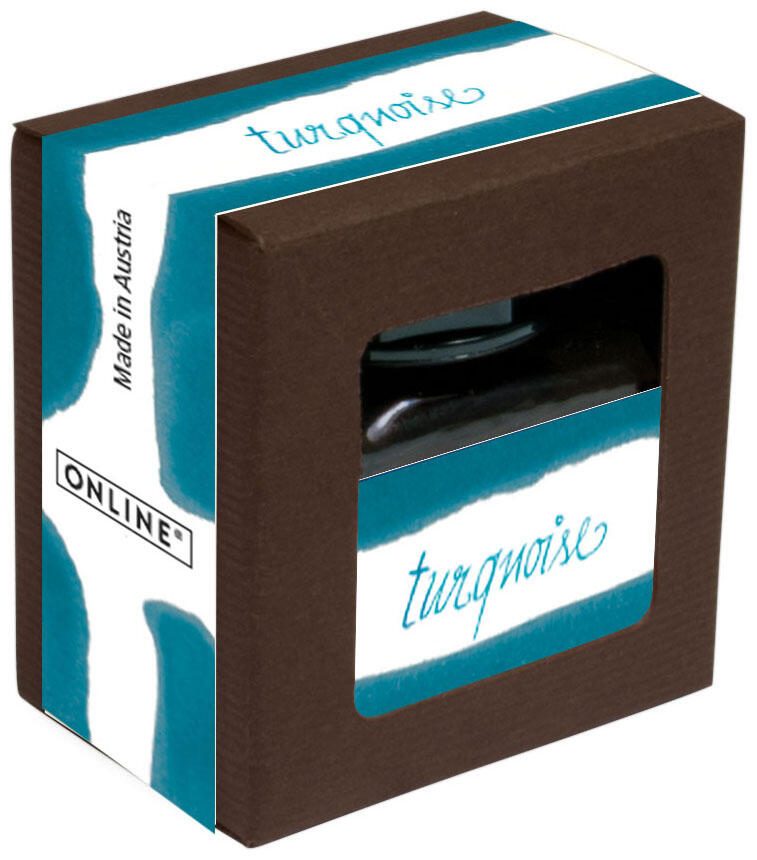 ONLINE Tintenfass t�rkis-blau