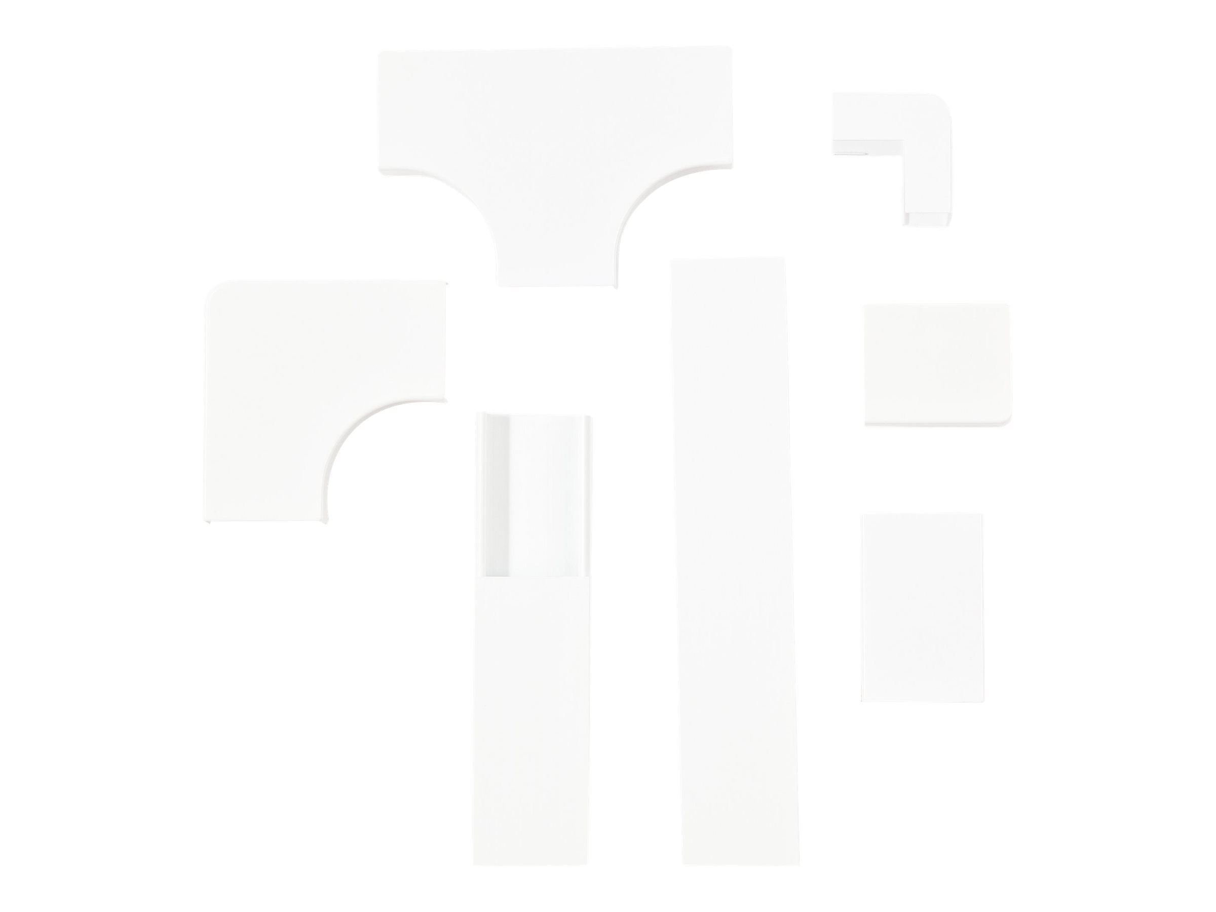 StarTech.com Canaleta Slida de Gestn de Cableado con Cinta Adhesiva y Tapa, 32 mm An x 11 mm Al - 1 m Lar, Cubierta de PVC o Conducto de Pared para Cables de Red o Alimentacin - Para un Mximo de 12 Cables - UL