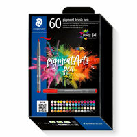STAEDTLER Fasermaler Pigment Arts Brush Pen