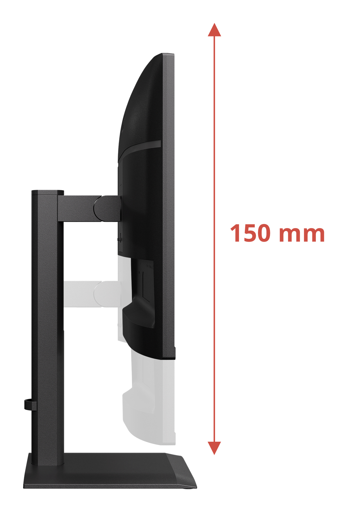 AOC E4 X24E4U computer monitor 61 cm (24) 1920 x 1200 pixels Full HD LED Black