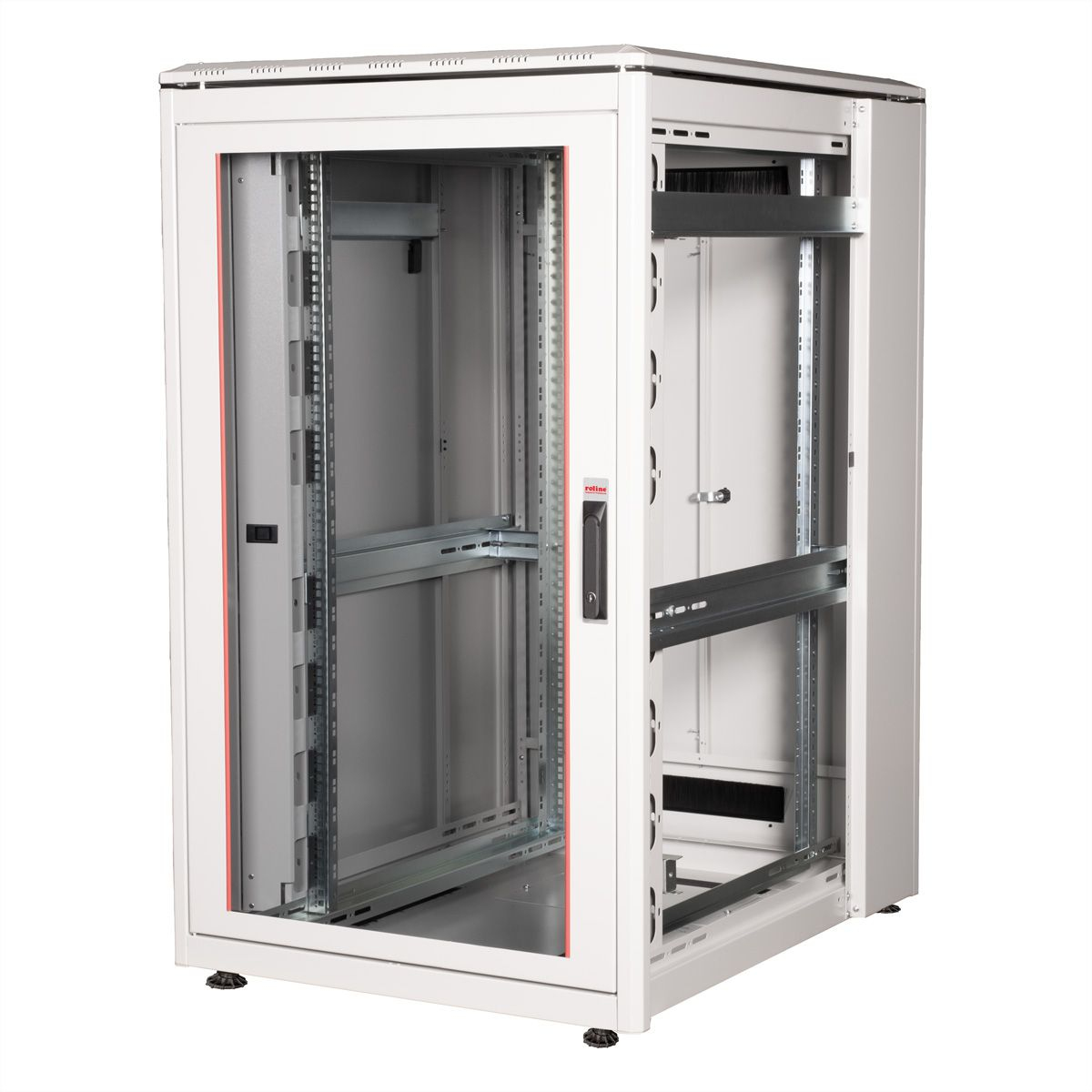 ROLINE Pro - Schrank Netzwerkschrank - mit Glast�r, 800 x 1000 mm (B x T)