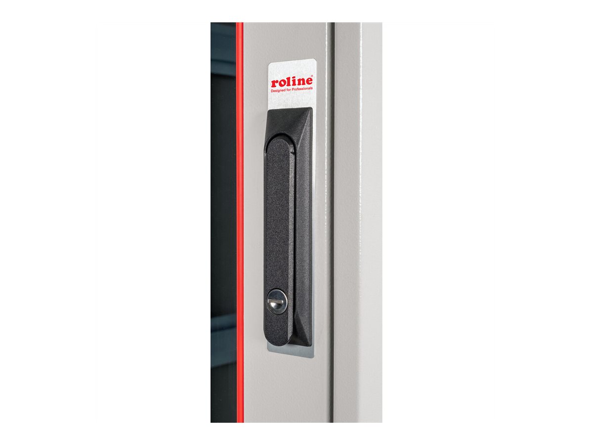 ROLINE Pro - Schrank Netzwerkschrank - mit Glast�r, 800 x 1000 mm (B x T)