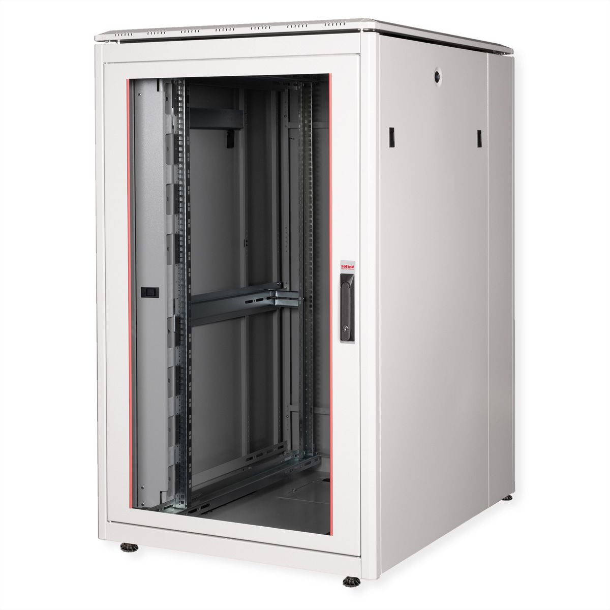 ROLINE Pro - Schrank Netzwerkschrank - mit Glast�r, 800 x 1000 mm (B x T)