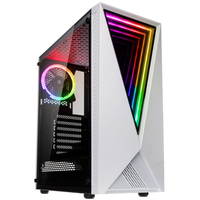 Kolink VOID WHITE unit centrale Midi Tower Noir, Blanc