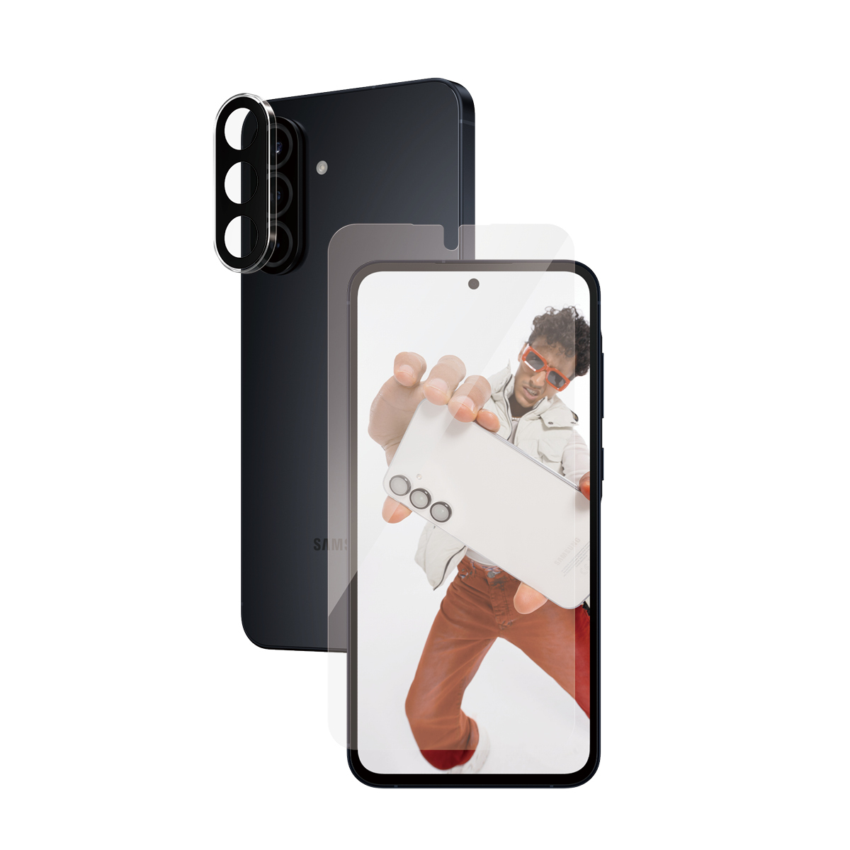 PanzerGlass SAFE. by � 2-in-1 Bundle Samsung Galaxy A56 5G Protection d�cran transparent 1 pi�ce(s)