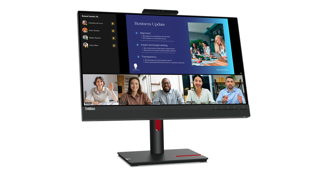 Lenovo ThinkVision T24v-30 - LED-Monitor - 61 cm (24)
