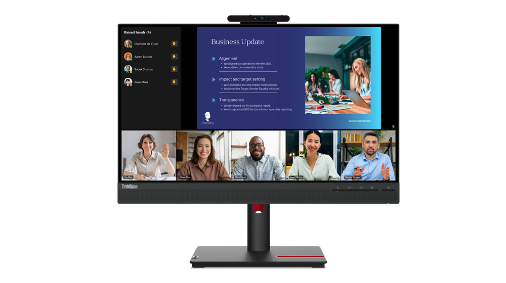 Lenovo ThinkVision T24v-30 - LED-Monitor - 61 cm (24)