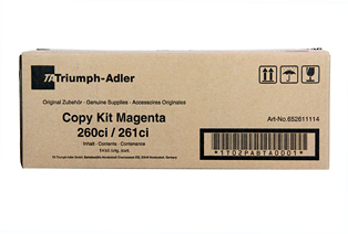 Triumph-Adler 652611114 cartucho de tner 1 pieza(s) Original Magenta