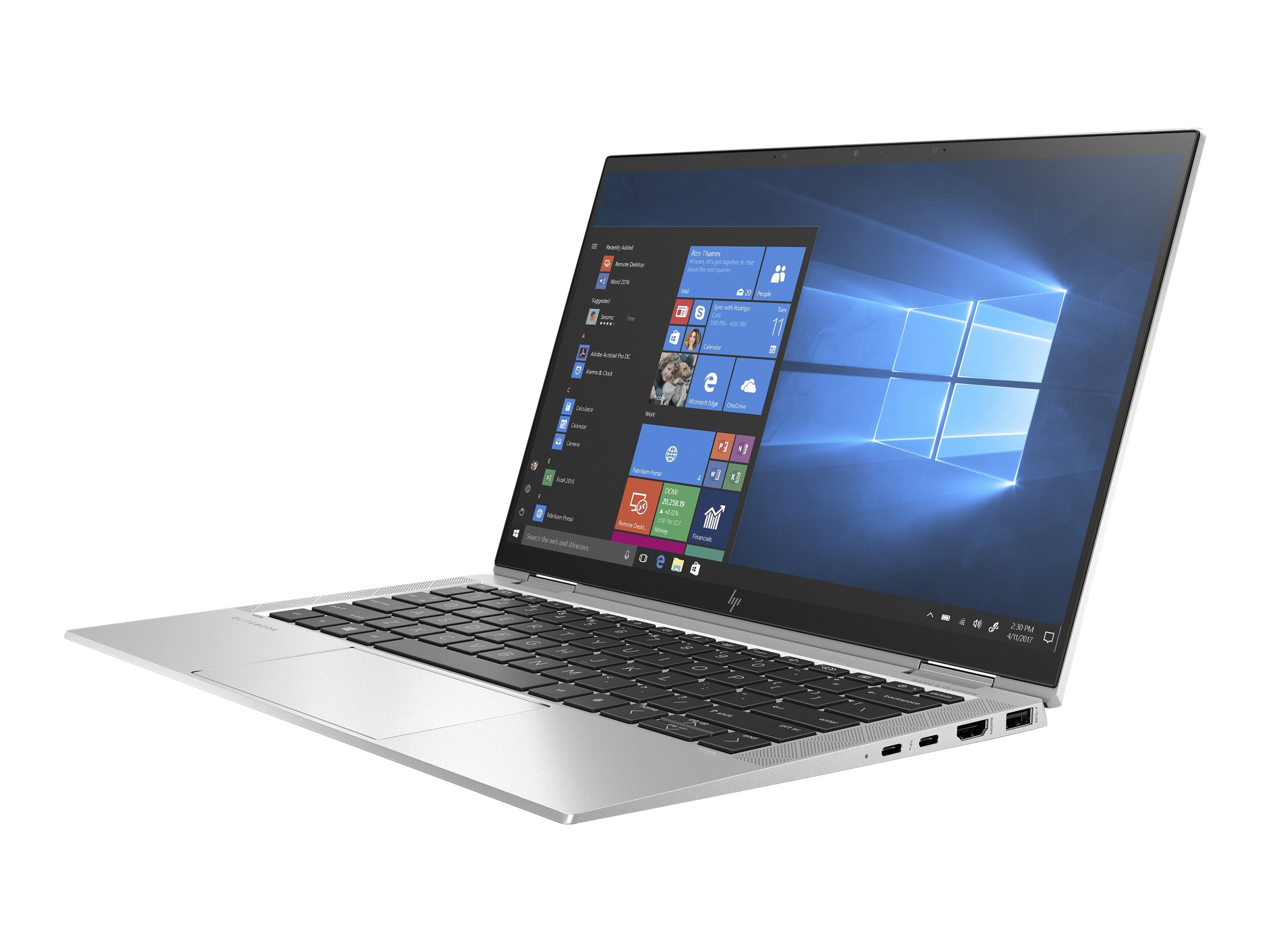 HP EliteBook x360 1030 G7 Notebook - Flip-Design - Intel Core i7 10710U / 1.1 GHz - Win 10 Pro 64-Bit - UHD Graphics - 16 GB RAM - 512 GB SSD NVMe, TLC - 33.8 cm (13.3)