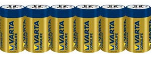 Varta Longlife 04114 - Batterie 6 x C - Alkalisch