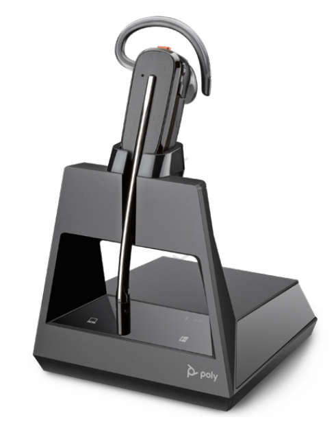 POLY Voyager 4245 Office Auriculares Inalmbrico gancho de oreja Oficina/Centro de llamadas Bluetooth Negro