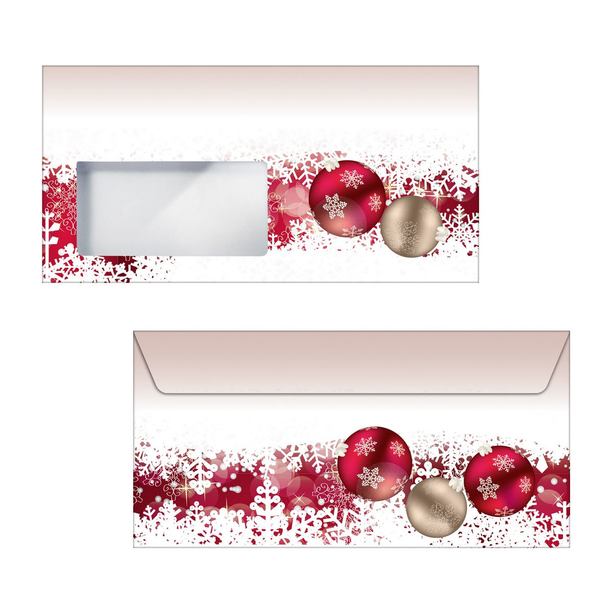 Sigel DU040 envelope DL (110 x 220 mm) Brown, Red 50 pc(s)
