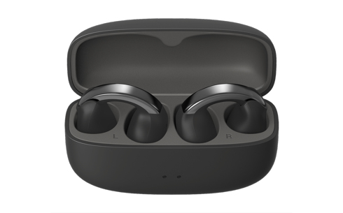 JVC Nearphone Casque True Wireless Stereo (TWS) Clip doreille Appels/Musique Bluetooth Noir