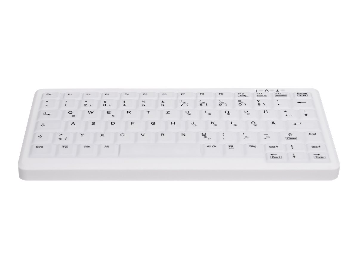 CHERRY AK-C4110 teclado USB QWERTY Ingl�s de EE. UU. Blanco