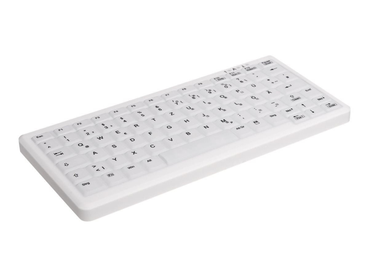 CHERRY AK-C4110 teclado USB QWERTY Ingl�s de EE. UU. Blanco