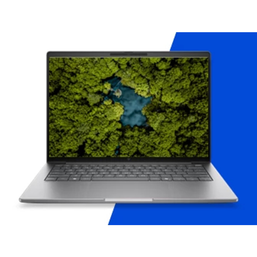 HP DK3A4ET ordenador portatil Copilot+ PC AMD Ryzen AI 7 PRO 35,6 cm (14) 2.5K 64 GB DDR5-SDRAM 1 TB SSD Wi-Fi 7 (802.11be) Windows 11 Pro AI Workstation, AI PC Plata