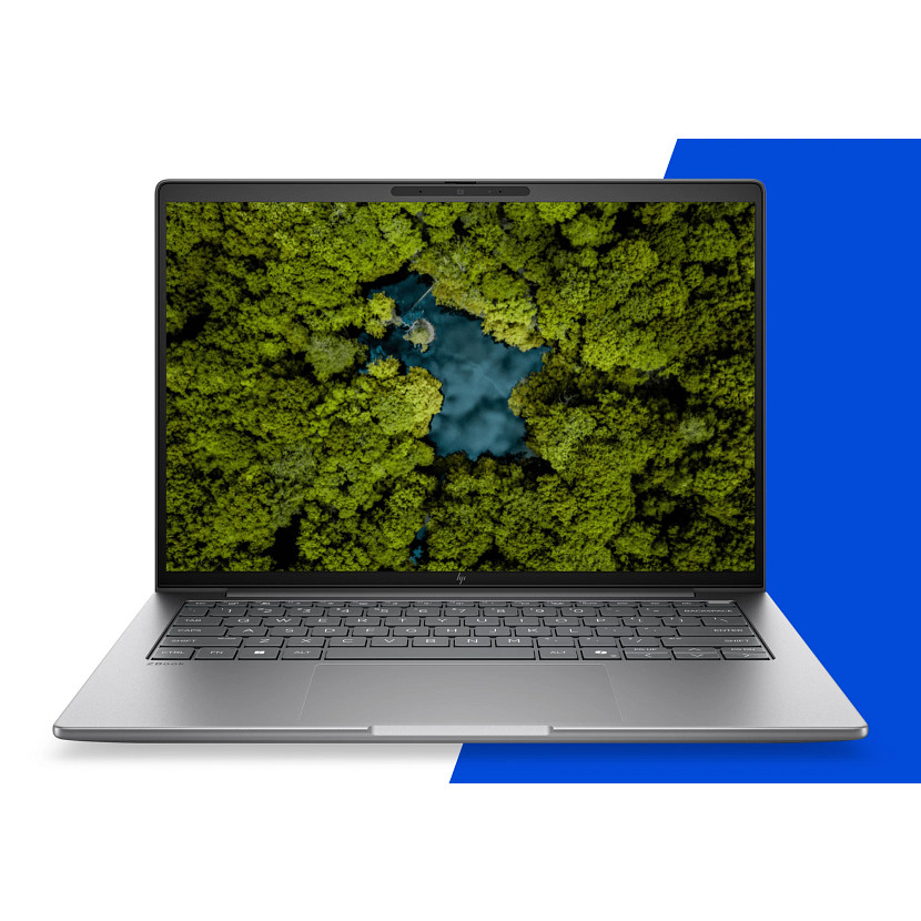 HP DK3A4ET ordenador portatil Copilot+ PC AMD Ryzen AI 7 PRO 35,6 cm (14) 2.5K 64 GB DDR5-SDRAM 1 TB SSD Wi-Fi 7 (802.11be) Windows 11 Pro AI Workstation, AI PC Plata