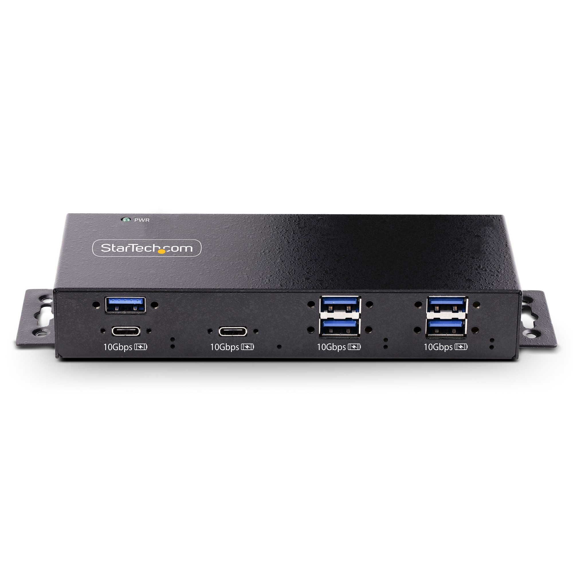 StarTech.com 7-Port Industrial USB Hub 10Gbps Hub, Metal, Mountable, TAA