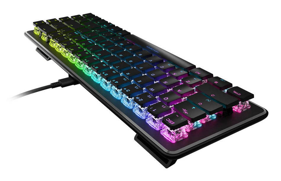 Turtle Beach Vulcan II Mini tastiera Gaming USB QWERTY Tedesco Nero