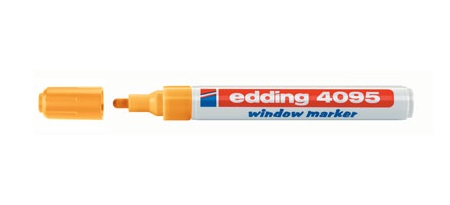 Edding 4095 chalk marker Orange 10 pc(s)