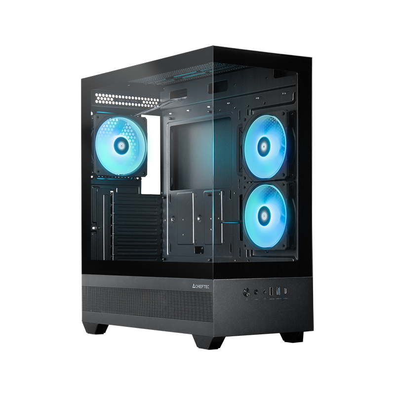 Chieftec GT-01B-OP computer case Midi Tower Nero