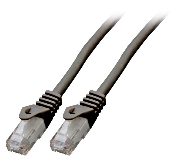 EFB Elektronik EFB K8104SW.1.5 - Cat.6 U/UTP Patchkabel CCA, 1,5 m, schwarz