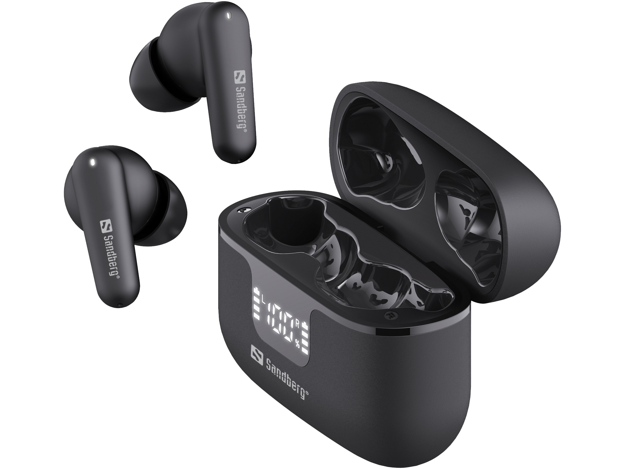 SANDBERG Wireless Earbuds ANC+ENC - Kopfh�rer - 20 KHz
