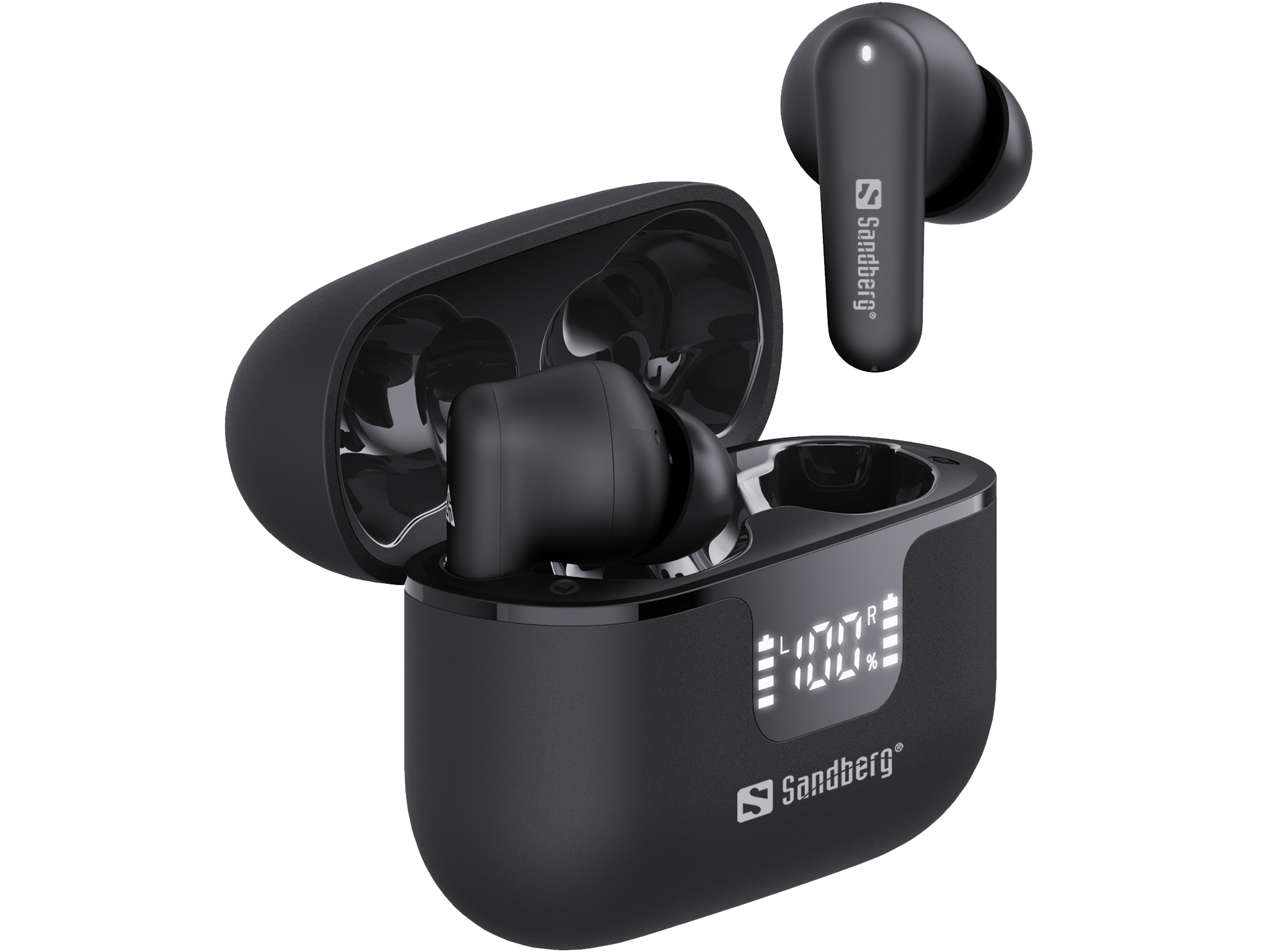 SANDBERG Wireless Earbuds ANC+ENC - Kopfh�rer - 20 KHz