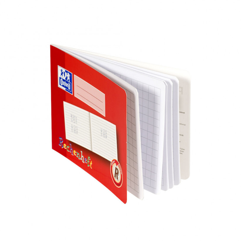 Oxford 100050106 cuaderno y block A5 Rojo
