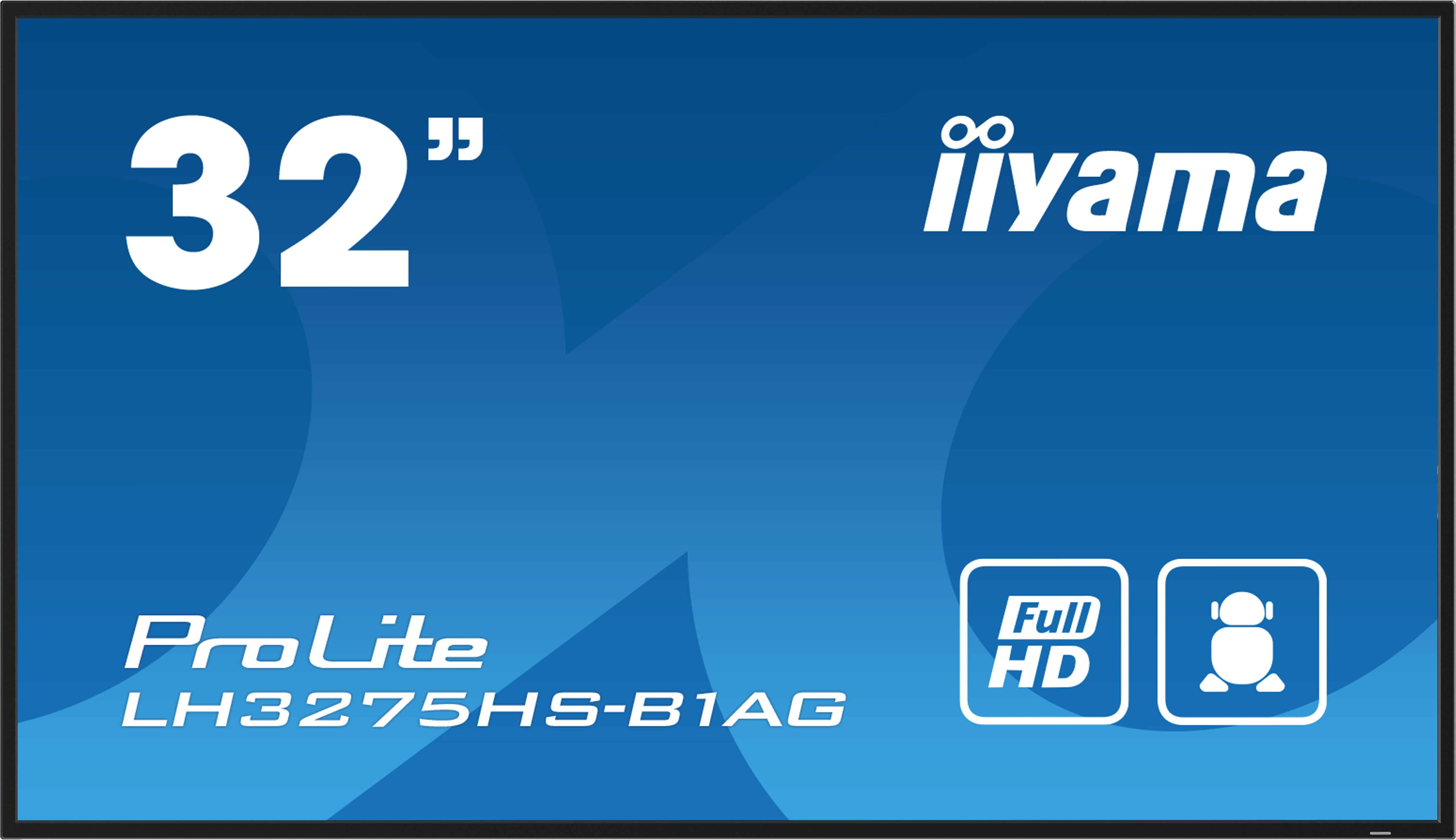 iiyama ProLite Pannello piatto per segnaletica digitale 81,3 cm (32) LCD Wi-Fi 500 cd/m� Full HD Nero Processore integrato Android 11 24/7