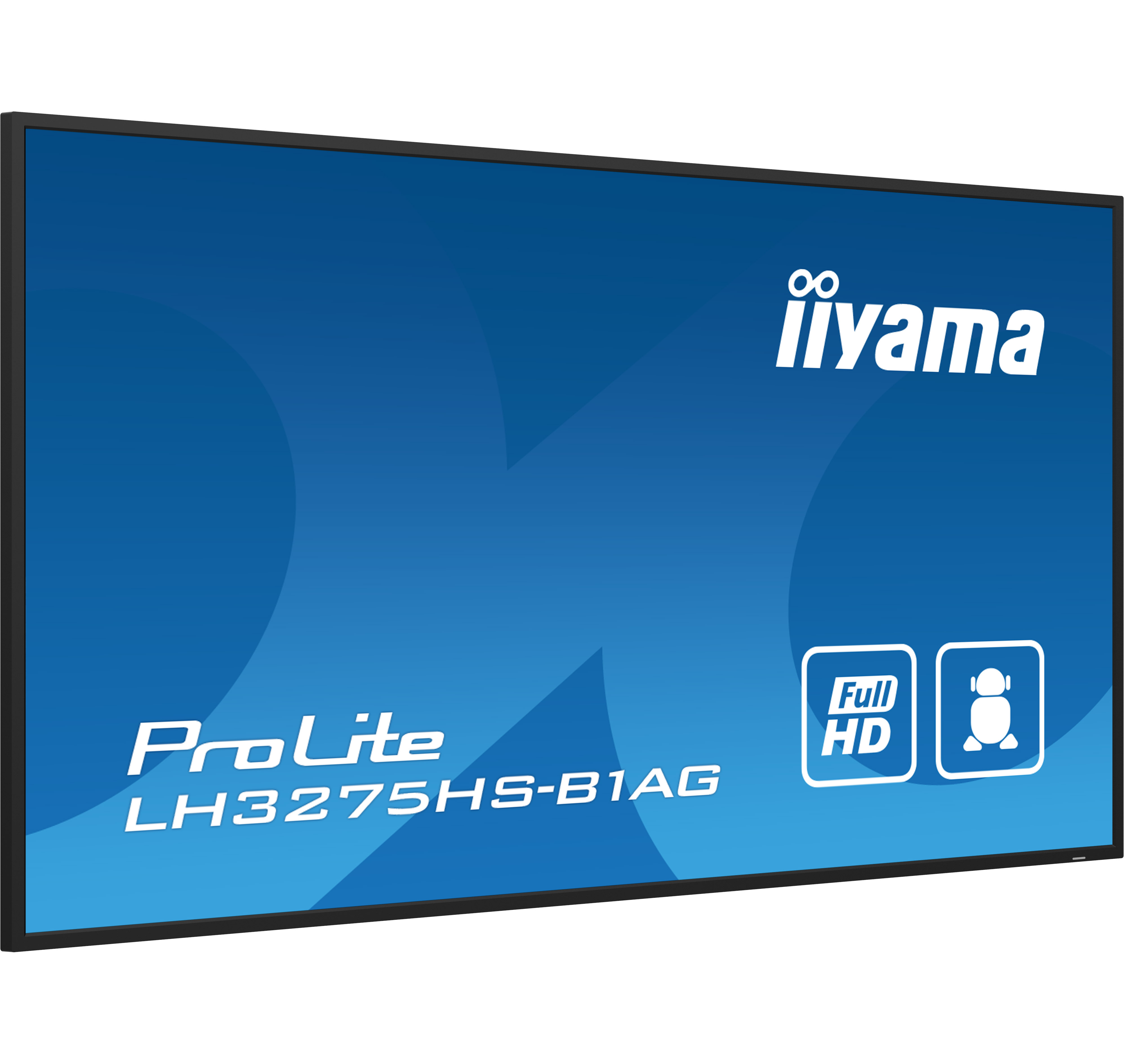 iiyama ProLite Pannello piatto per segnaletica digitale 81,3 cm (32) LCD Wi-Fi 500 cd/m� Full HD Nero Processore integrato Android 11 24/7