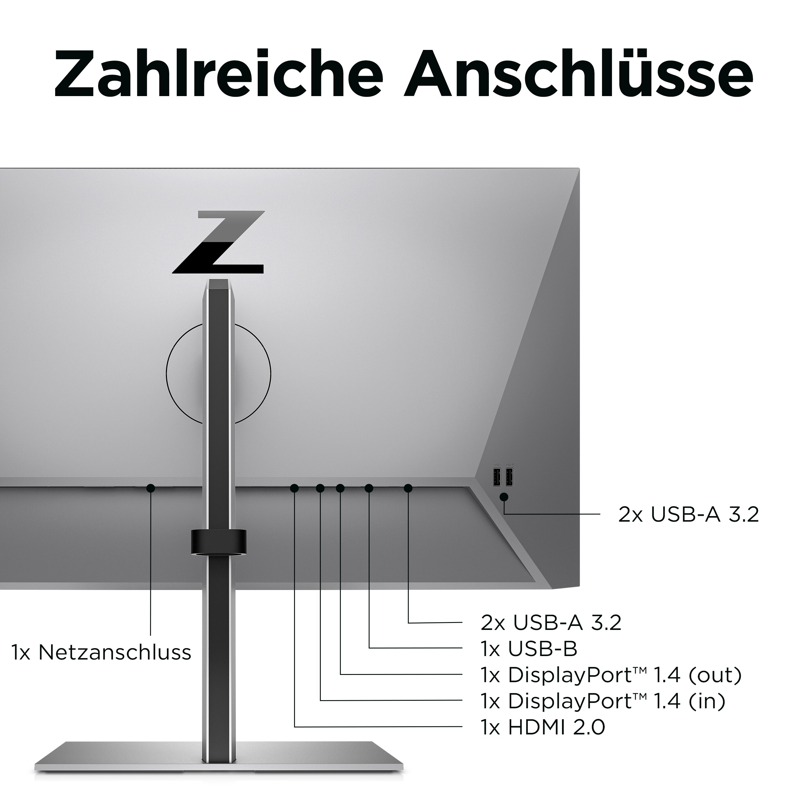 HP Monitor QHD Z24q G3
