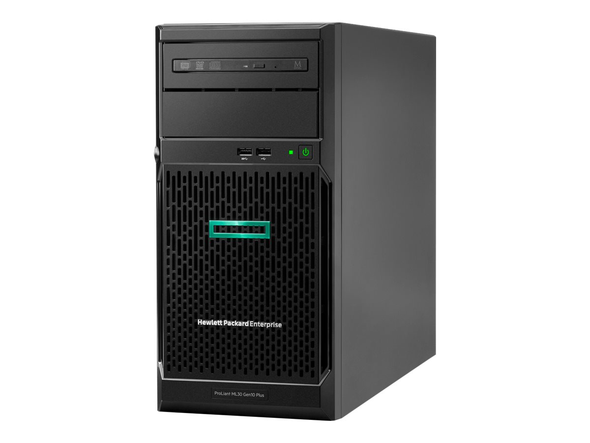 HPE ProLiant ML30 Gen10 Plus Performance - Server - Tower - 4U - 1-Weg - 1 x Xeon E-2314 / 2.8 GHz - RAM 16 GB - SATA/SAS - Hot-Swap 6.4 cm (2.5)