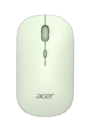 Acer Wireless Dual Mode Mouse - Amr130 Green - Maus - 1.600 dpi