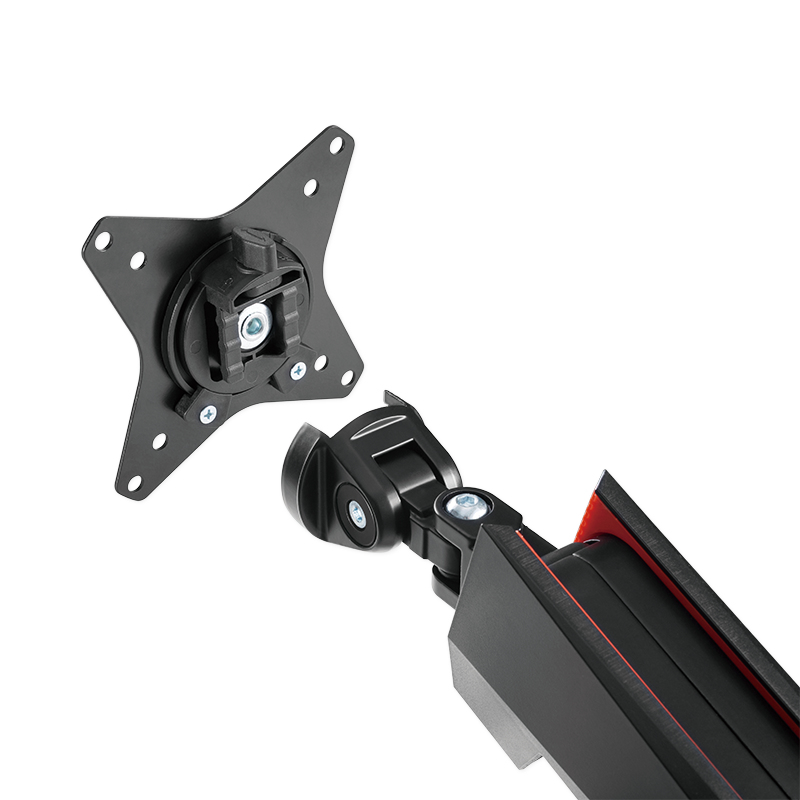 LogiLink Befestigungskit - einstellbarer Arm - f�r Monitor - Kunststoff, Aluminium, Stahl - Bildschirmgr��e: 43.2-81.3 cm (17-32)