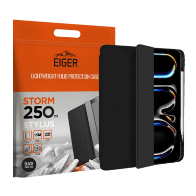 Eiger Storm 250m Stylus iPad Pro 13 2024 schwarz