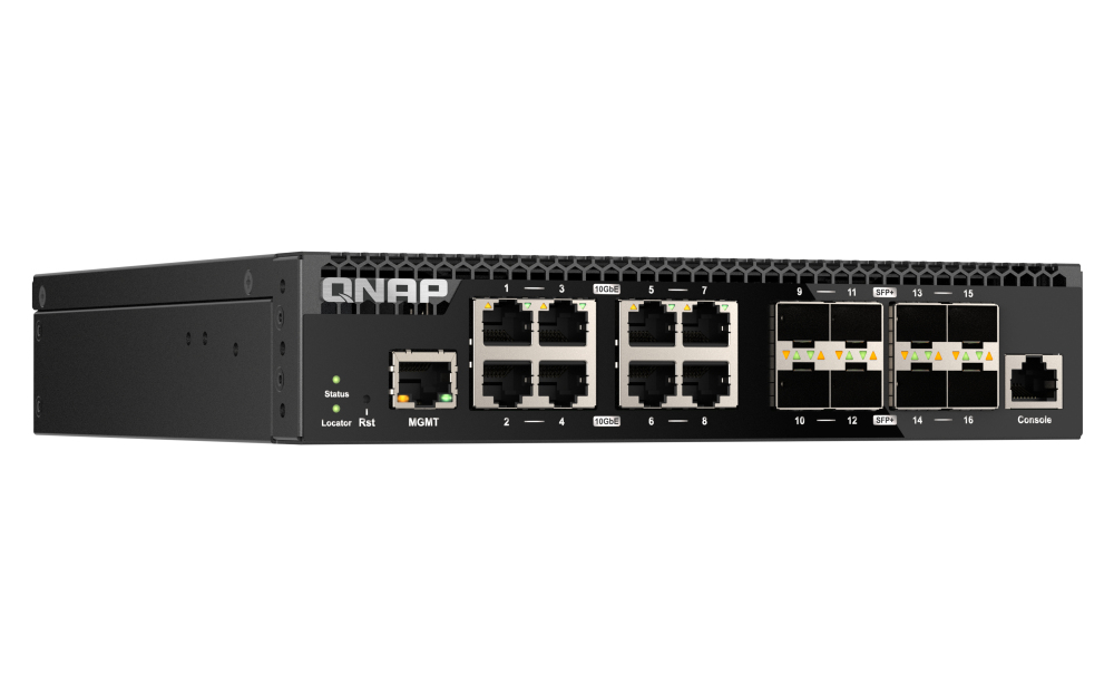 QNAP QSW-M3216R-8S8T Management Switch - Switch - 16-Port