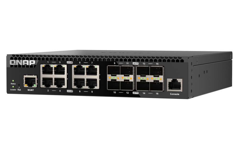 QNAP QSW-M3216R-8S8T Management Switch - Switch - 16-Port