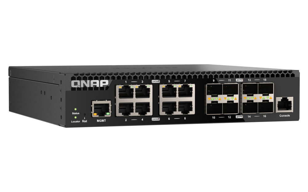QNAP QSW-M3216R-8S8T Management Switch - Switch - 16-Port