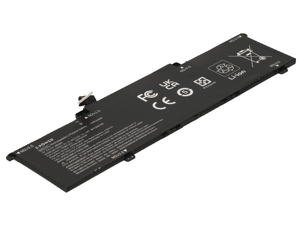 2-power HP ENVY 13-ba0553na Main Battery Pack - Akku - 46 mAh