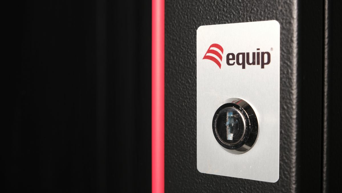 Equip Pro Mount 19 Cabinet, 12U, 600X450MM, RAL9005 Black
