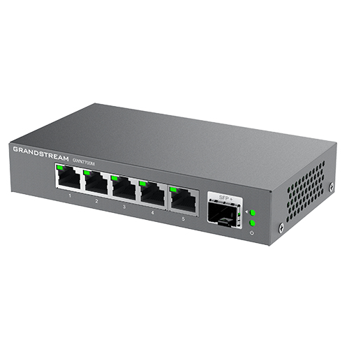 Grandstream Networks GWN7701PA switch No administrado Gigabit Ethernet (10/100/1000) Negro